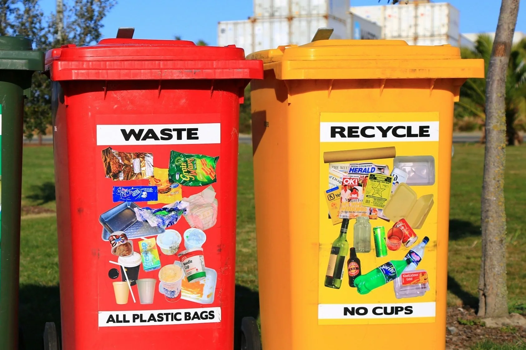Waste and Recycling Bins