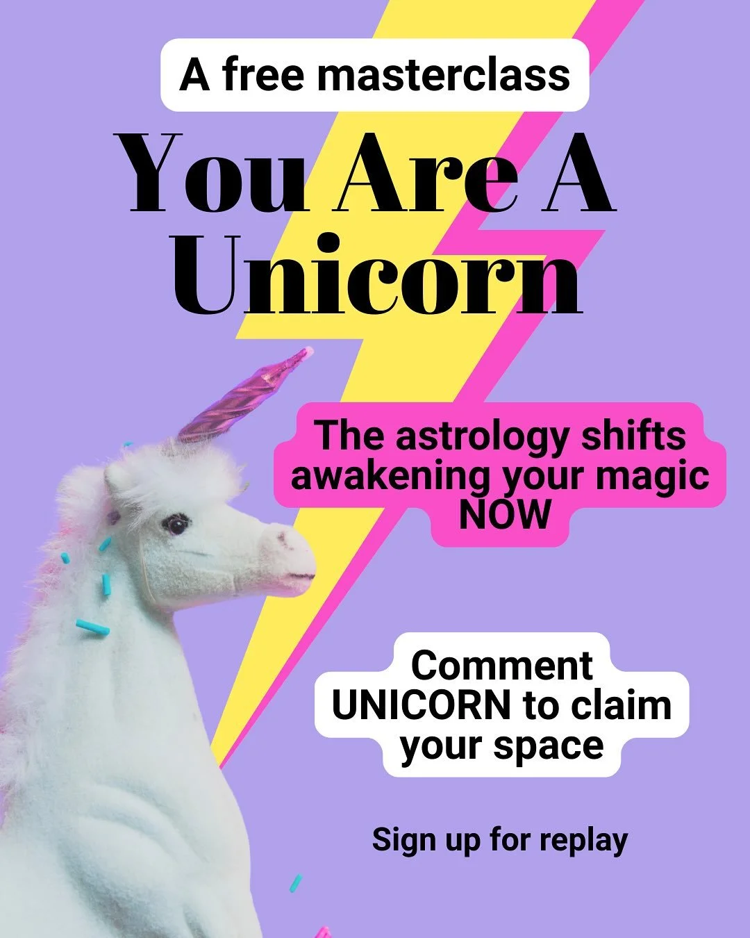 You&rsquo;re scrolling&hellip;saving posts about the moon, astrology, tarot thinking...
 
 &ldquo;Yes&hellip; but what do I actually do with this?&rdquo;

Comment UNICORN now 🦄
 
You&rsquo;re in a job, relationship, or routine that feels safe but qu