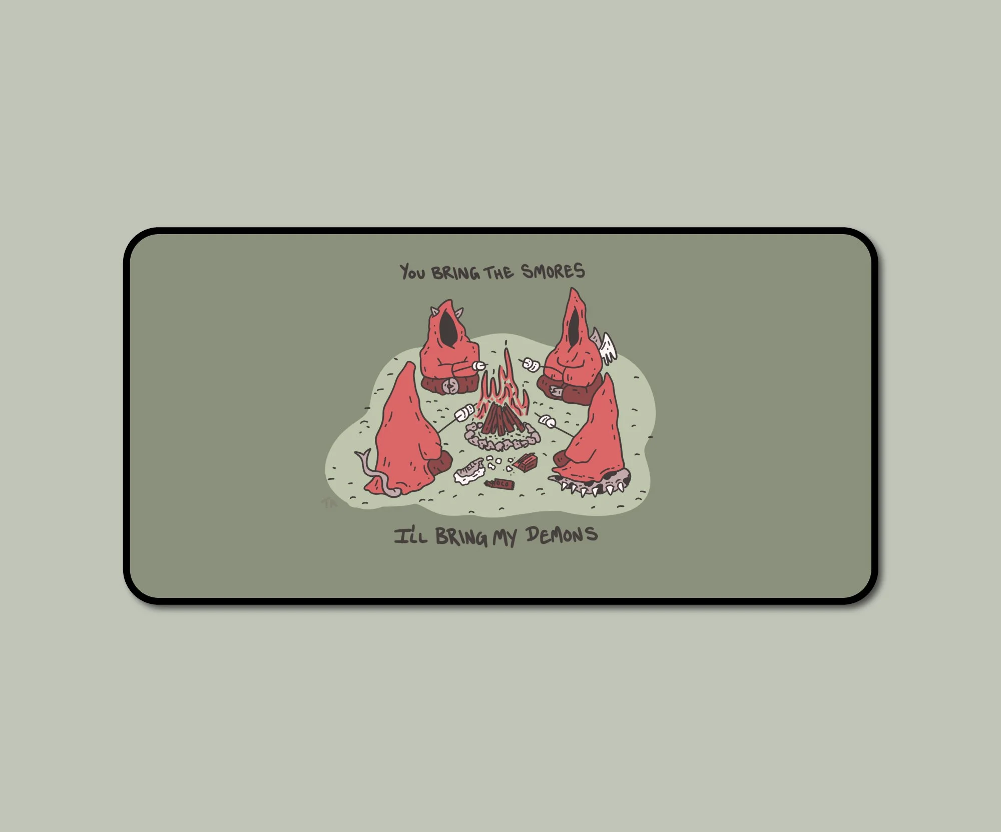Demon Smores Playmat