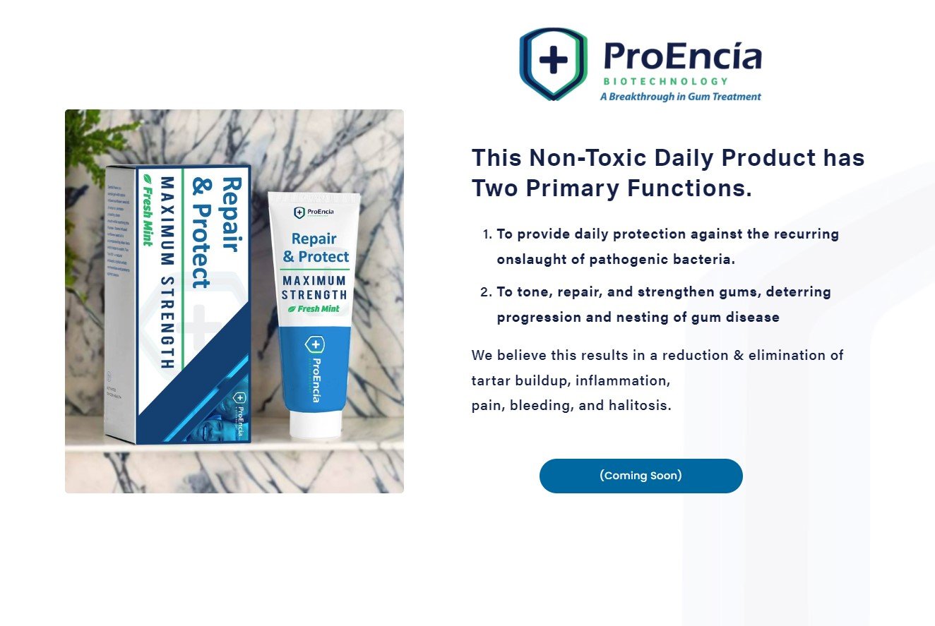 ProEncia (Old) Pack Mock on Site