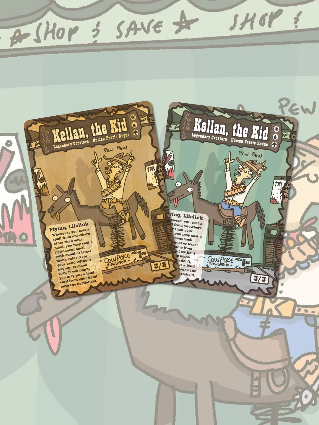 Kellan the Kid, Commander Proxy- (Digital Download)