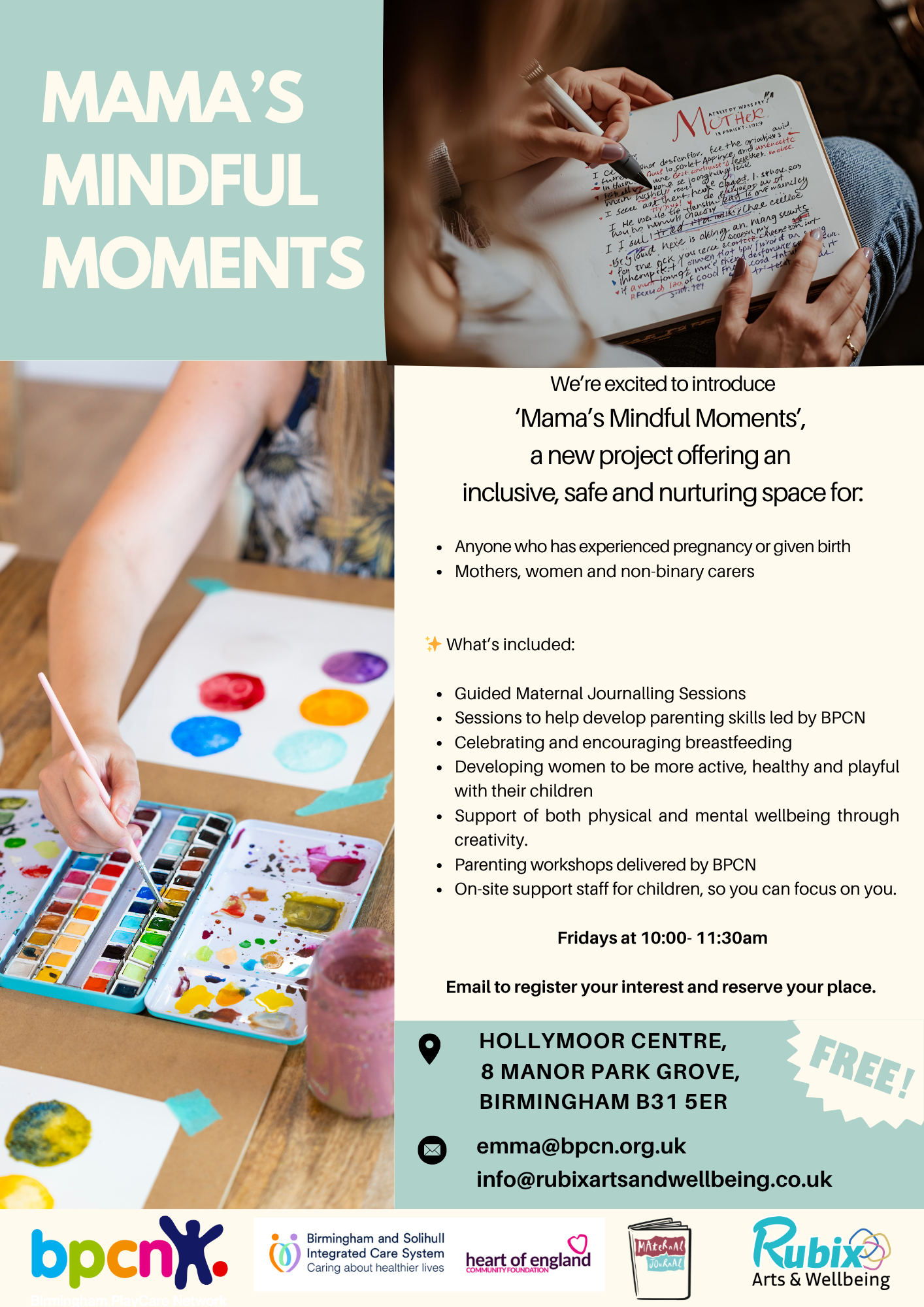 Mama’s Mindful Moments: Maternal Journaling (3)