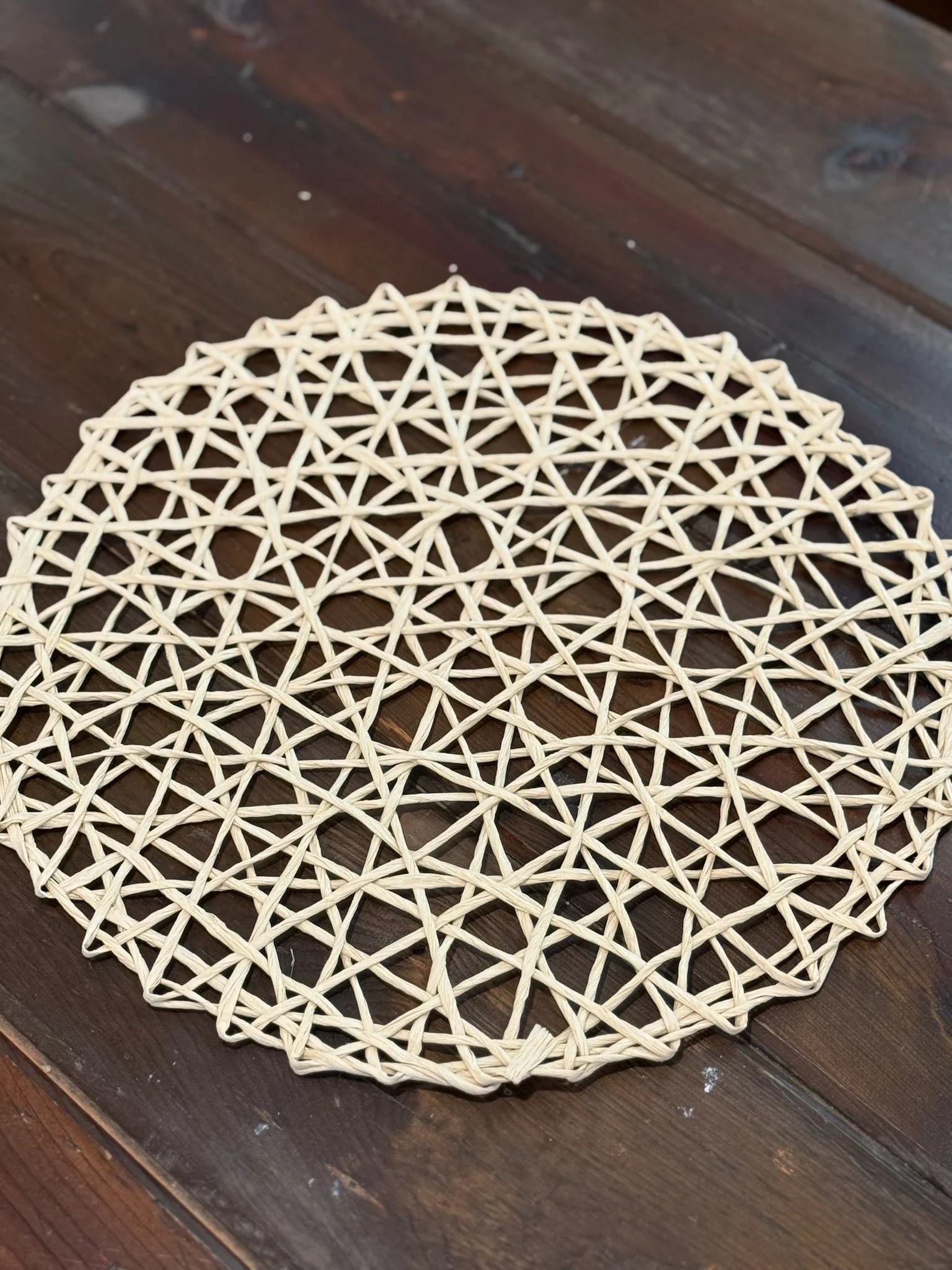 Woven Rattan Place Mat