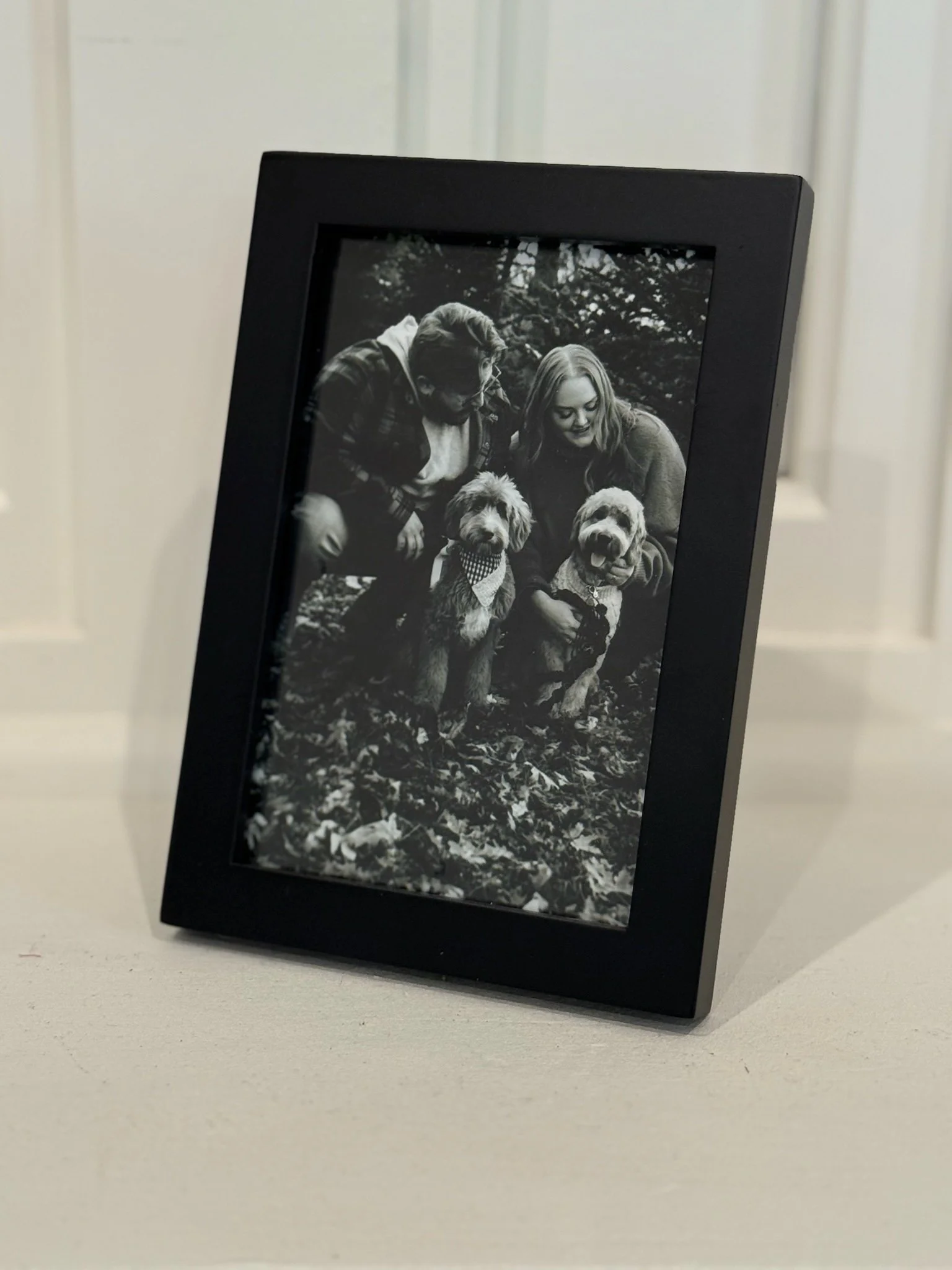 Black Rectangle Smooth Photo Frame