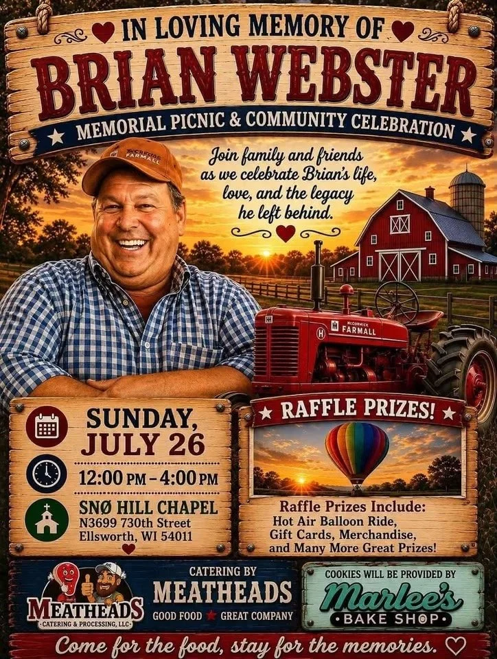 Brian Webster Memorial Picnic and Community Celebration 