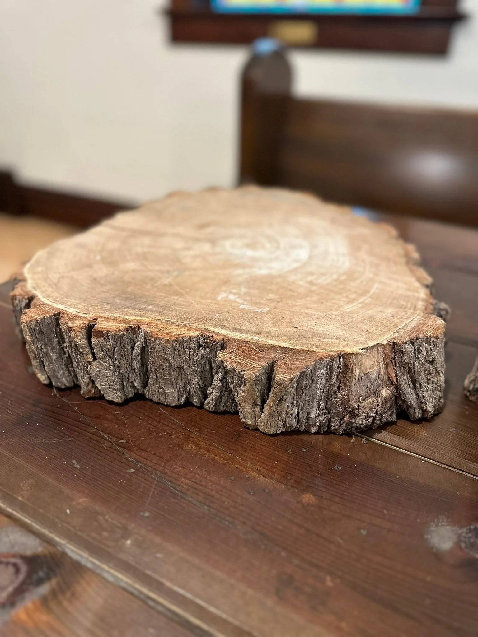 Circular Wooden Riser
