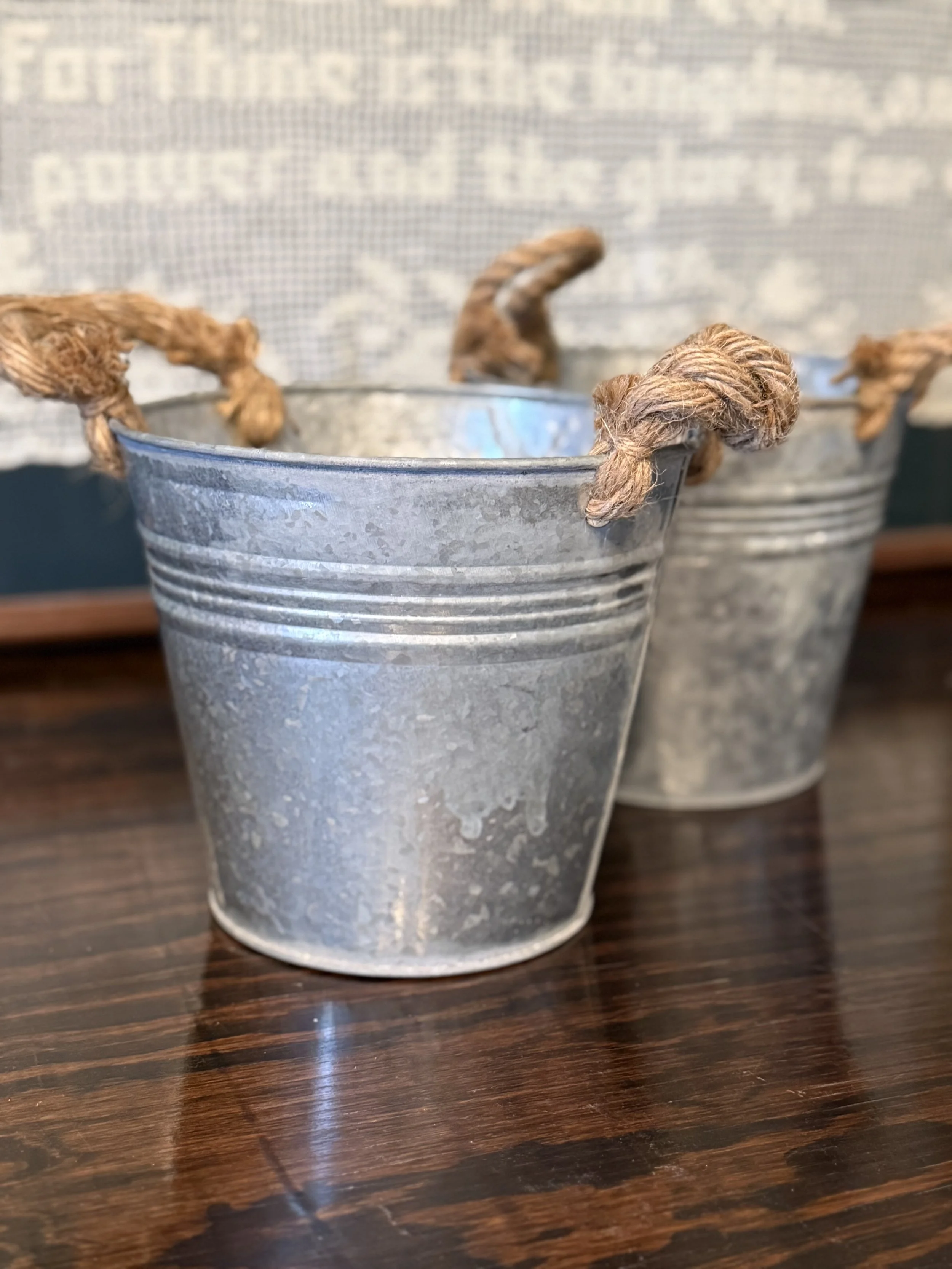 Small Metal Buckets