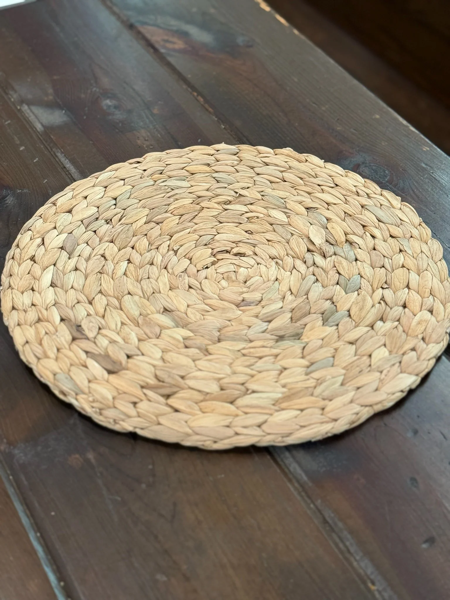 Braided Rattan Placemat