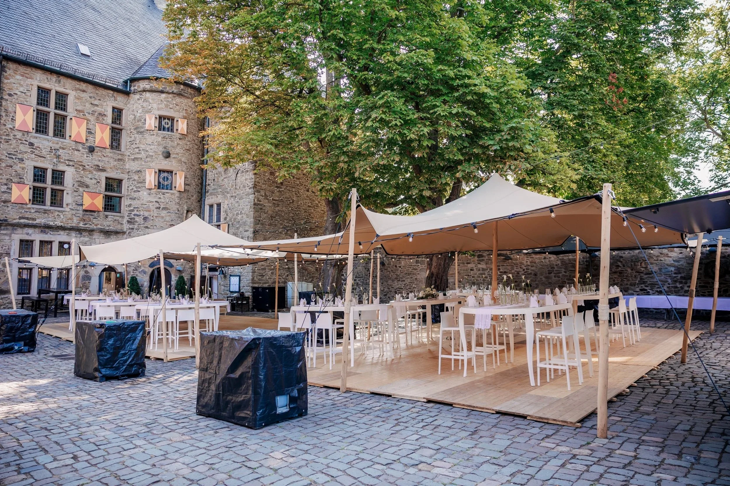 Hochzeitszelt bei Event in Hattingen