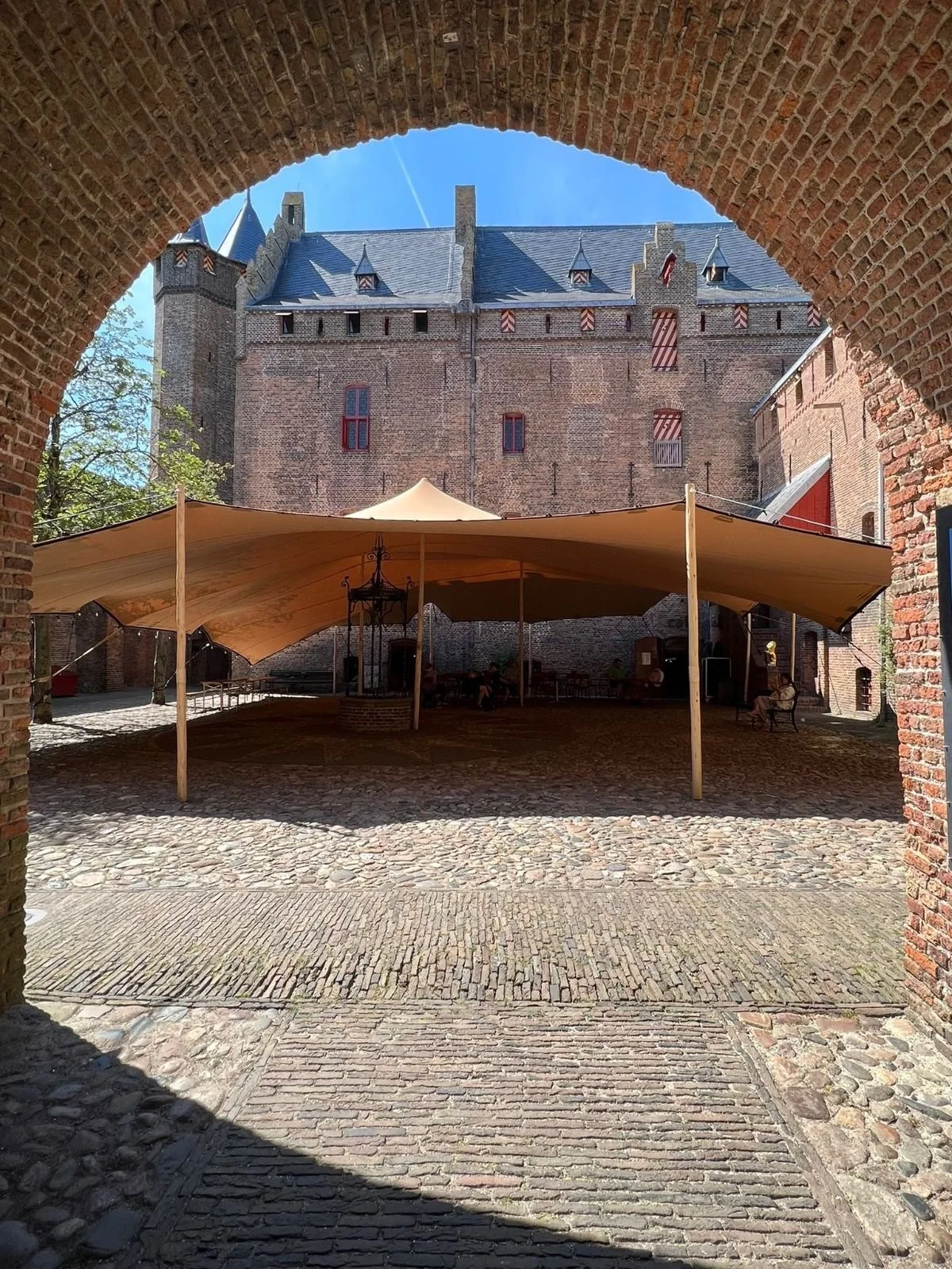 Stretchzelt für Weihnachtsmarkt in Dortmund