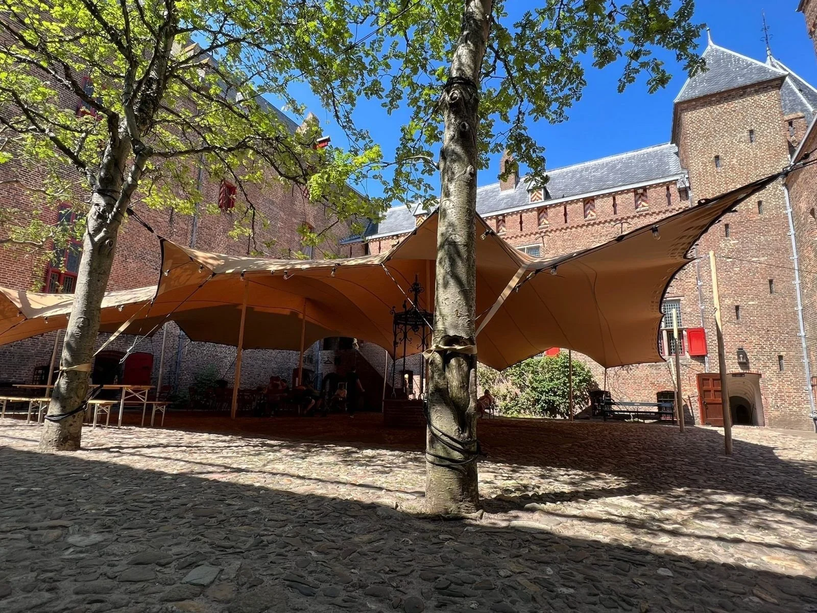 Beduinenzelt für Mittelaltermarkt in Gelsenkirchen