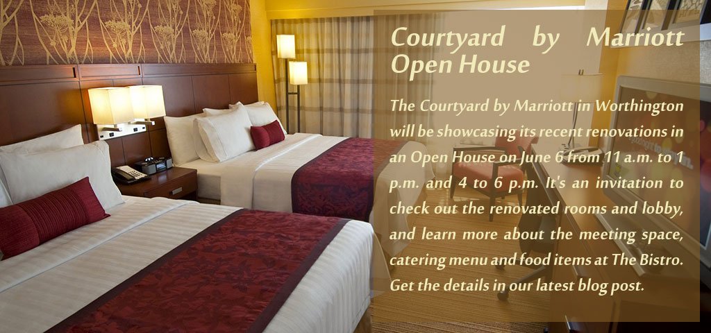 Open House to Showcase Renovated Courtyard by Marriott in Worthington