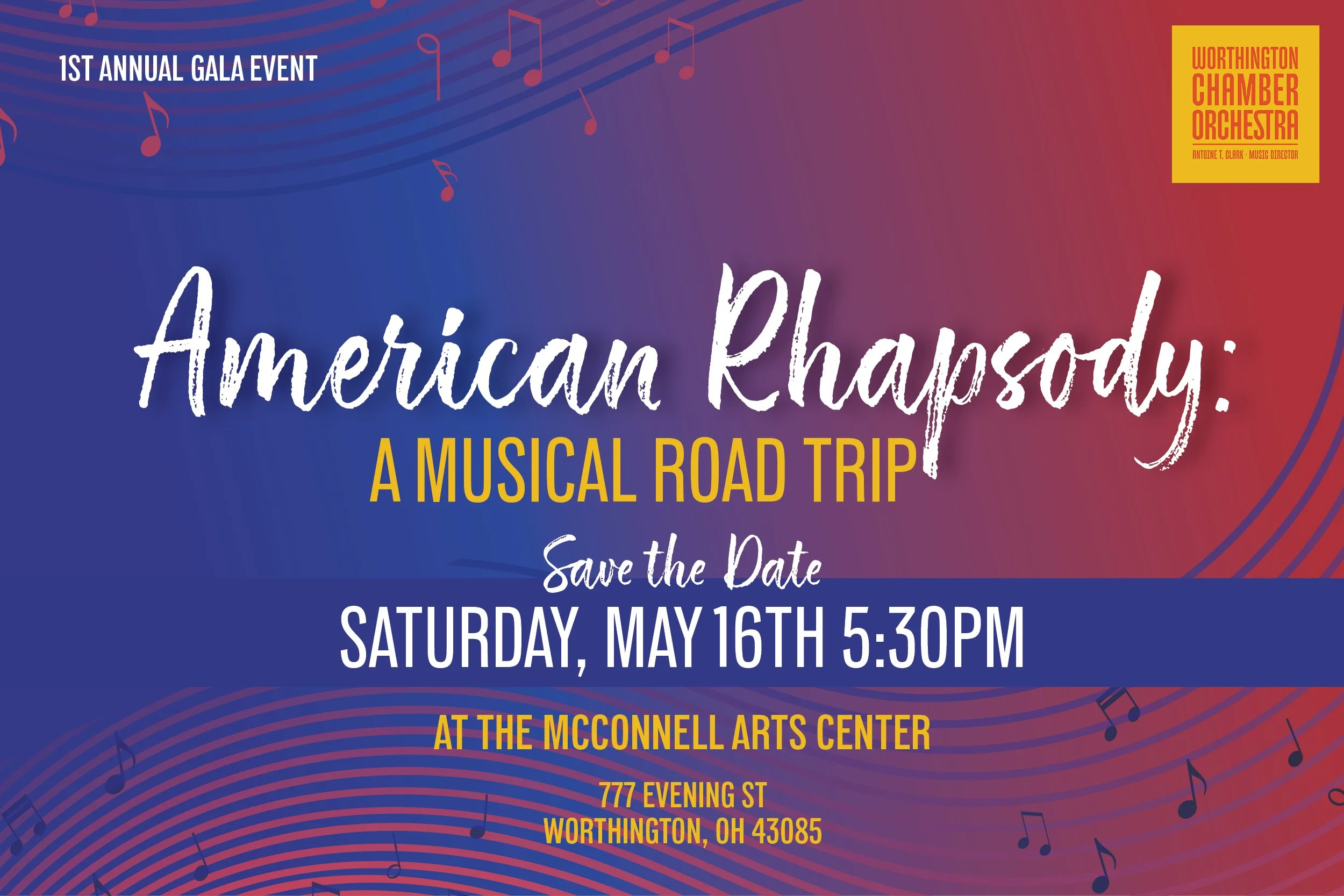 WCO Gala - American Rhapsody: A Musical Road Trip