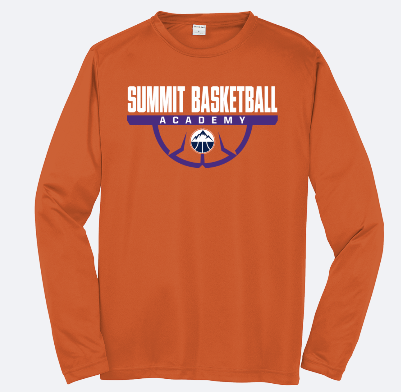 Sport-Tek Men's Long Sleeve Competitor Tee | Orange.png