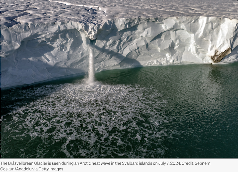 Inside Climate News: Melting on the Arctic’s Svalbard Islands Shows the Climate Future Is Now