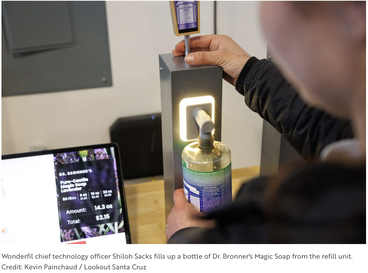 Lookout: Westside startup’s innovative, self-serve soap dispensers aim to reduce single-use plastics
