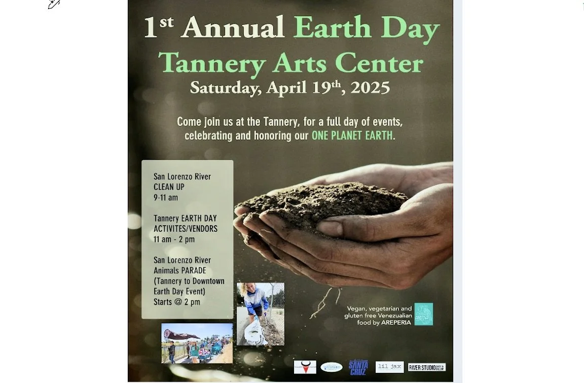 Earth Day Tannery Arts Center, April 18, 9 am - 2 pm