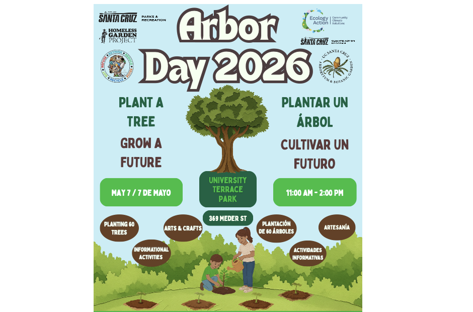 Arbor Day: Community Tree Planting Volunteers Needed + Open House + Fun Activities, May 7, 11 am - 2 pm