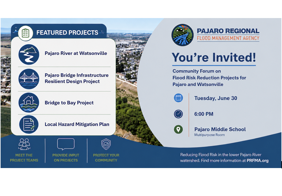 Regeneración: Community Flood Forum and Levee Project Update, June 30, 6 pm