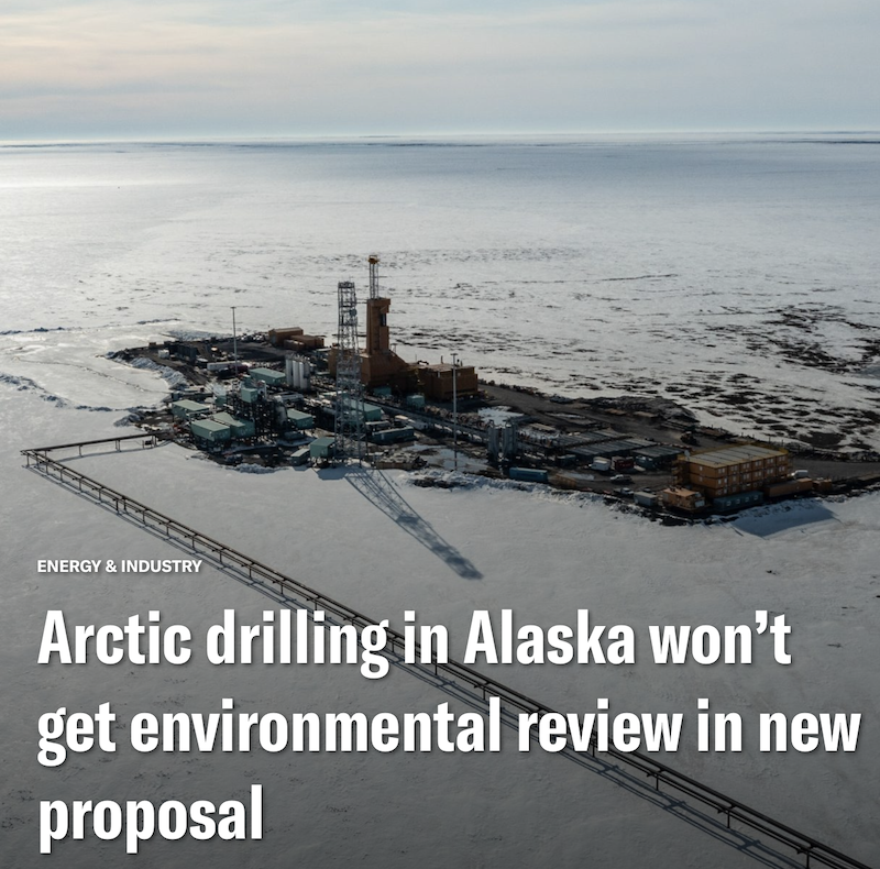 High Country News: Trump Fast-Tracks Oil and Gas Development in Alaska