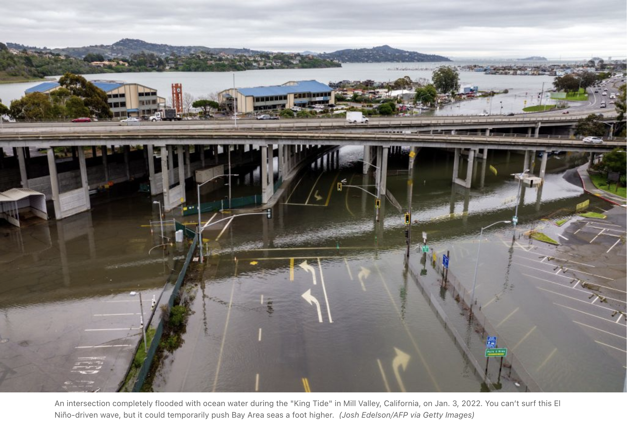KQED: A Perfect Storm: Waves and Tides Could Flood Bay Area Shorelines This Week