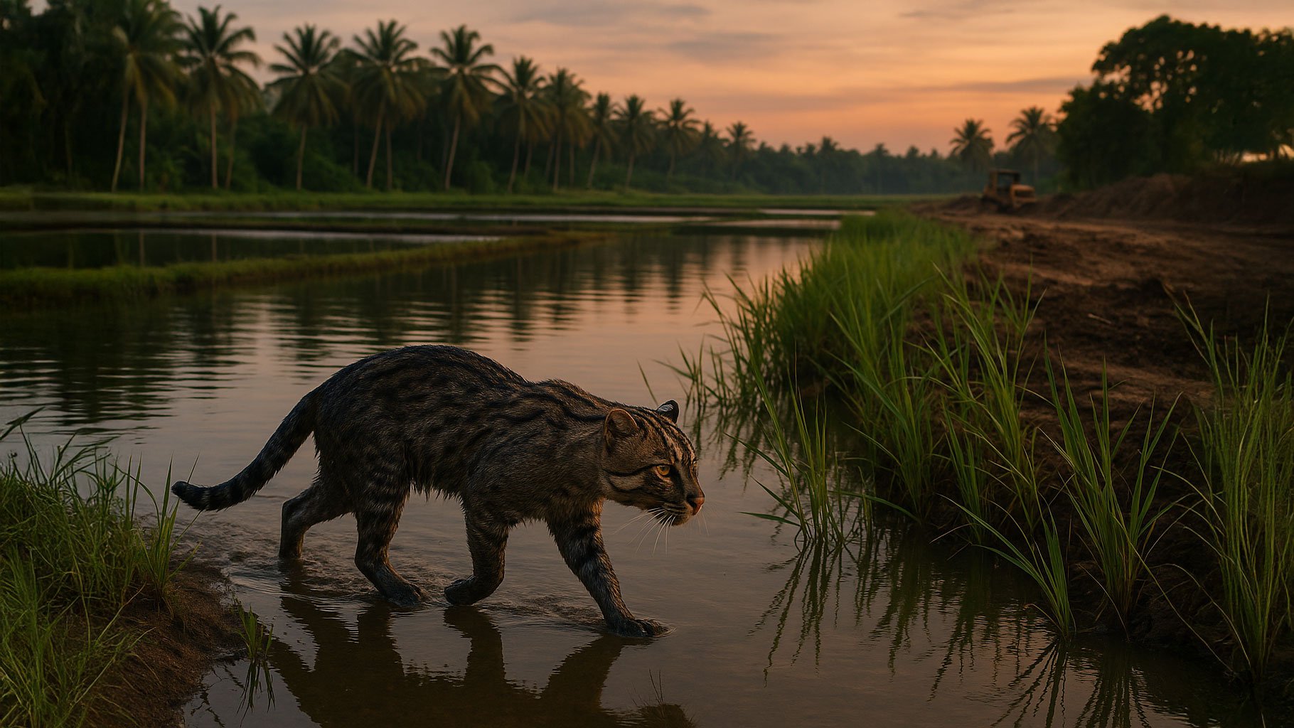 Whispers from the Marsh: Thailand’s Fishing Cats Fight for Survival