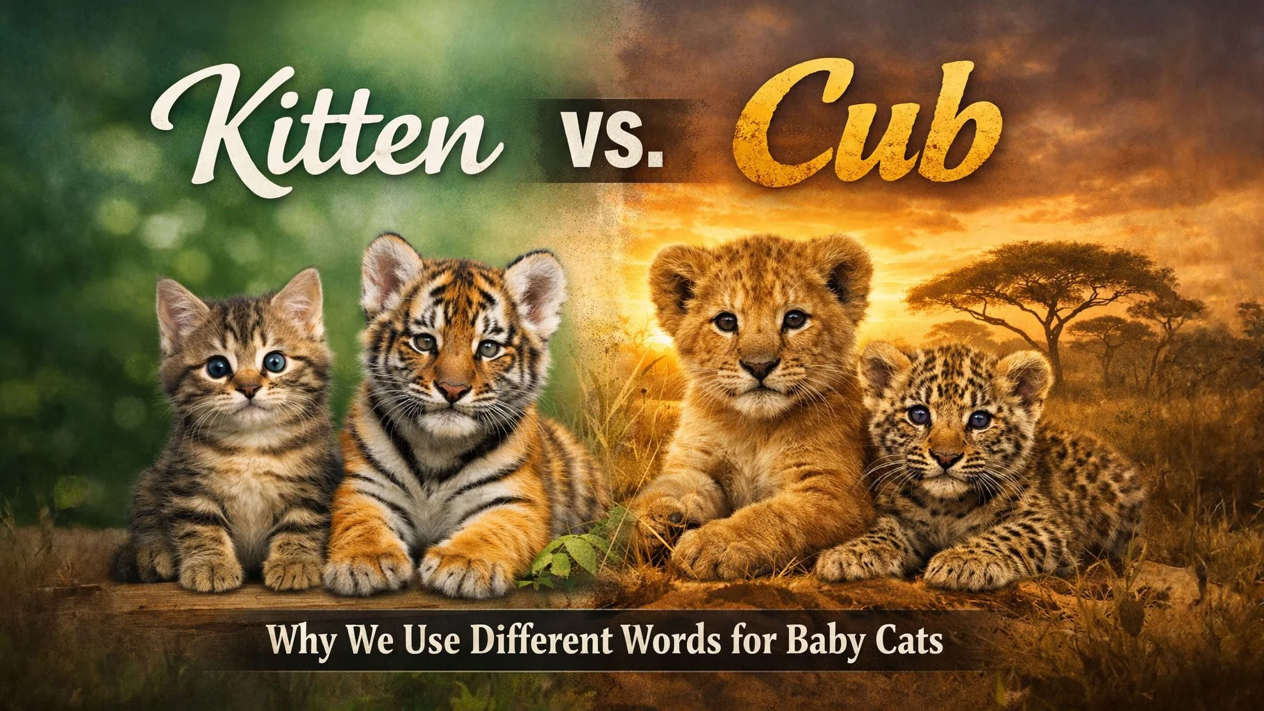 Kitten VS Cub