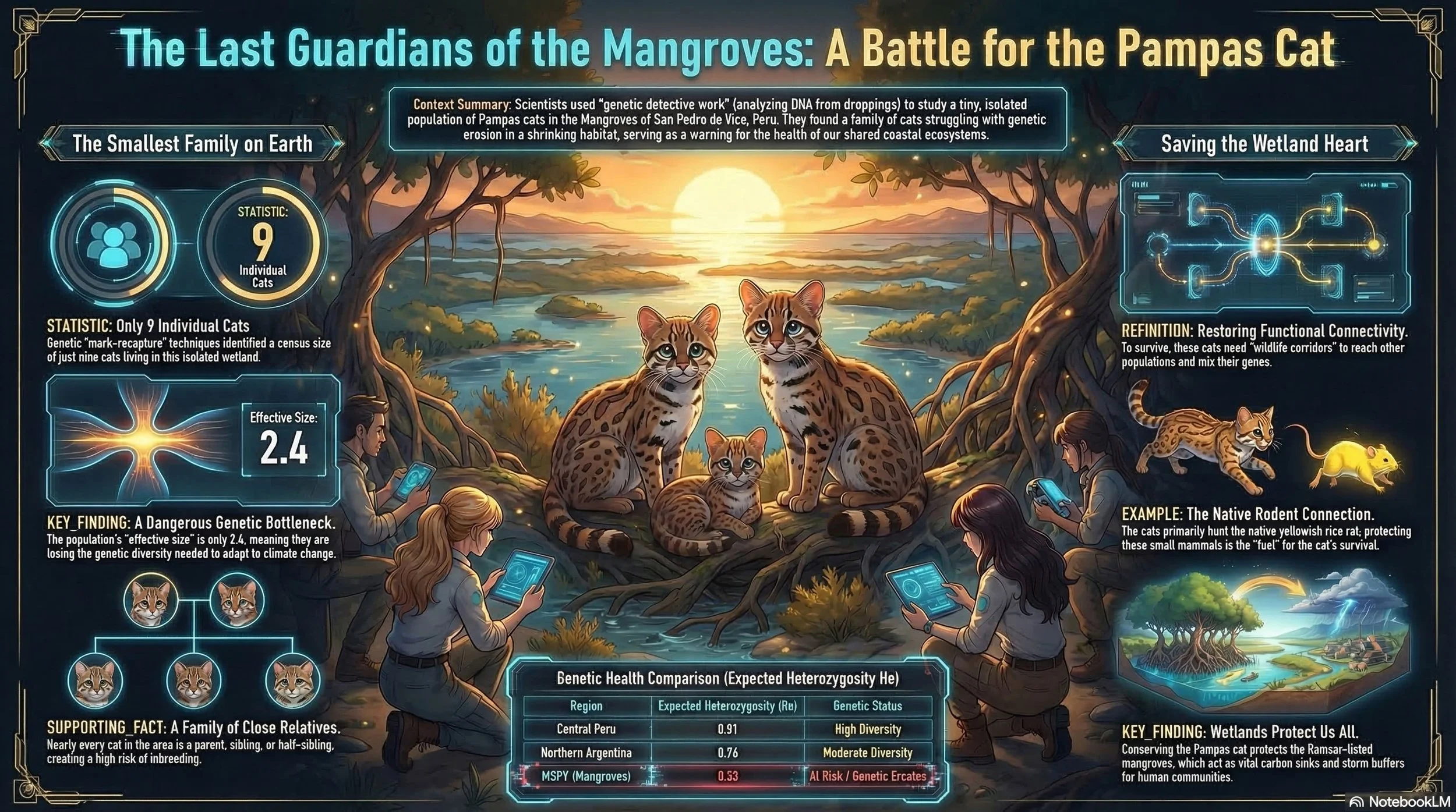 Peruvian Pampas Cat Leopardus garleppi