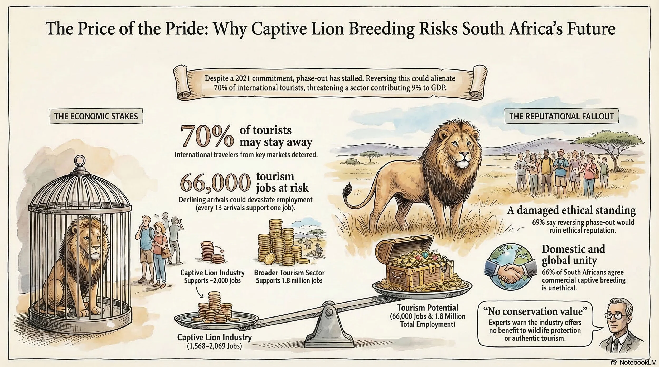 Poll Says Uphold Lion Farming Ban
