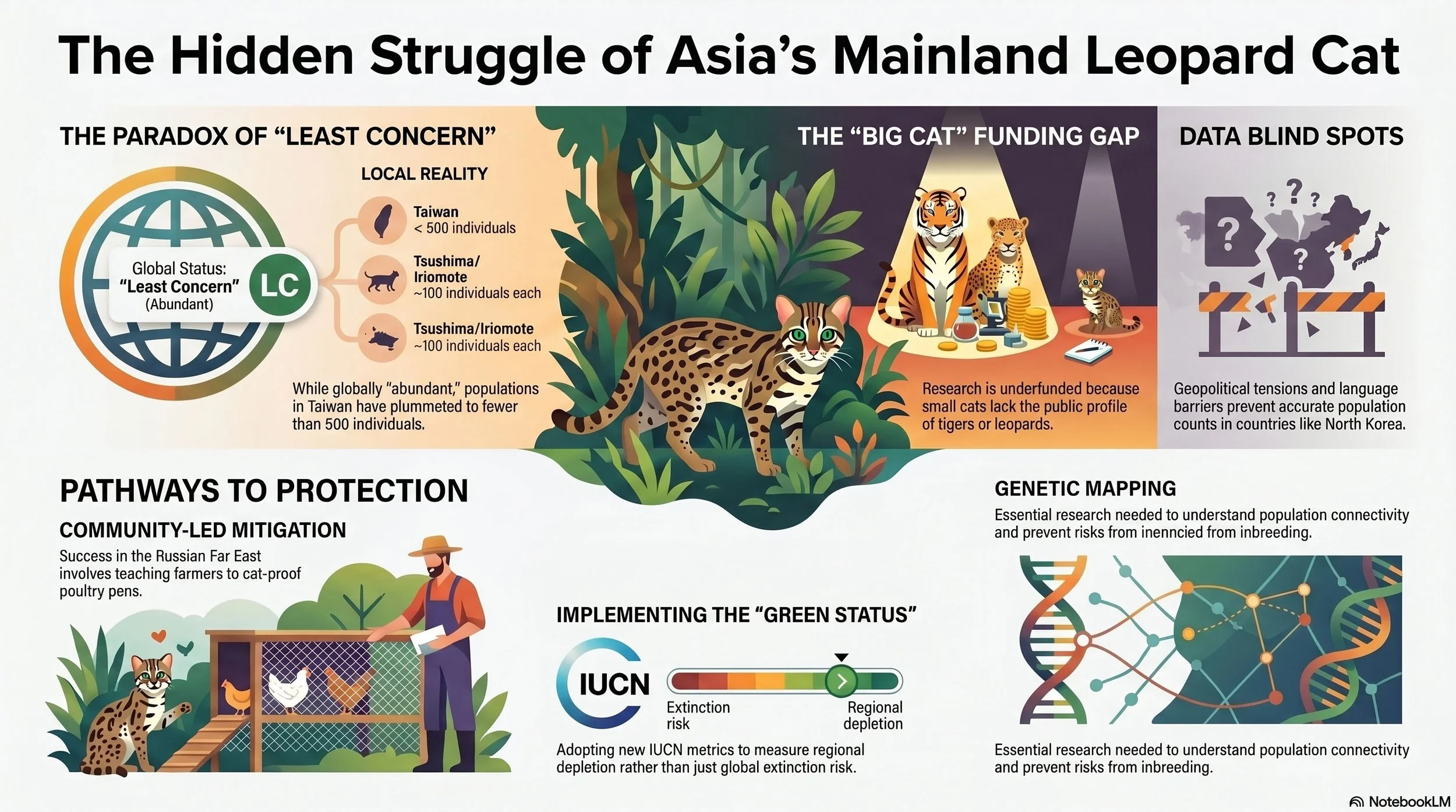 Leopard Cat Least Concern