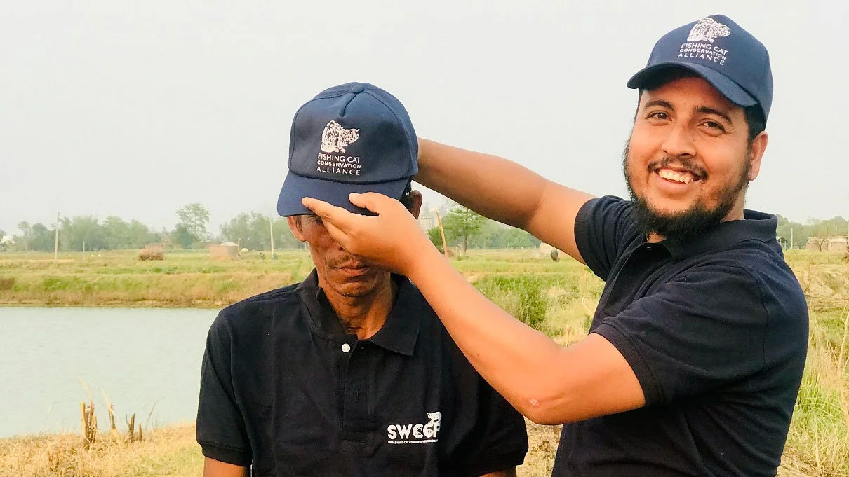 Making Friends for Fishing Cat Conservation  Ganesh Puri, Nepal, Western Terai Fishing Cat Project