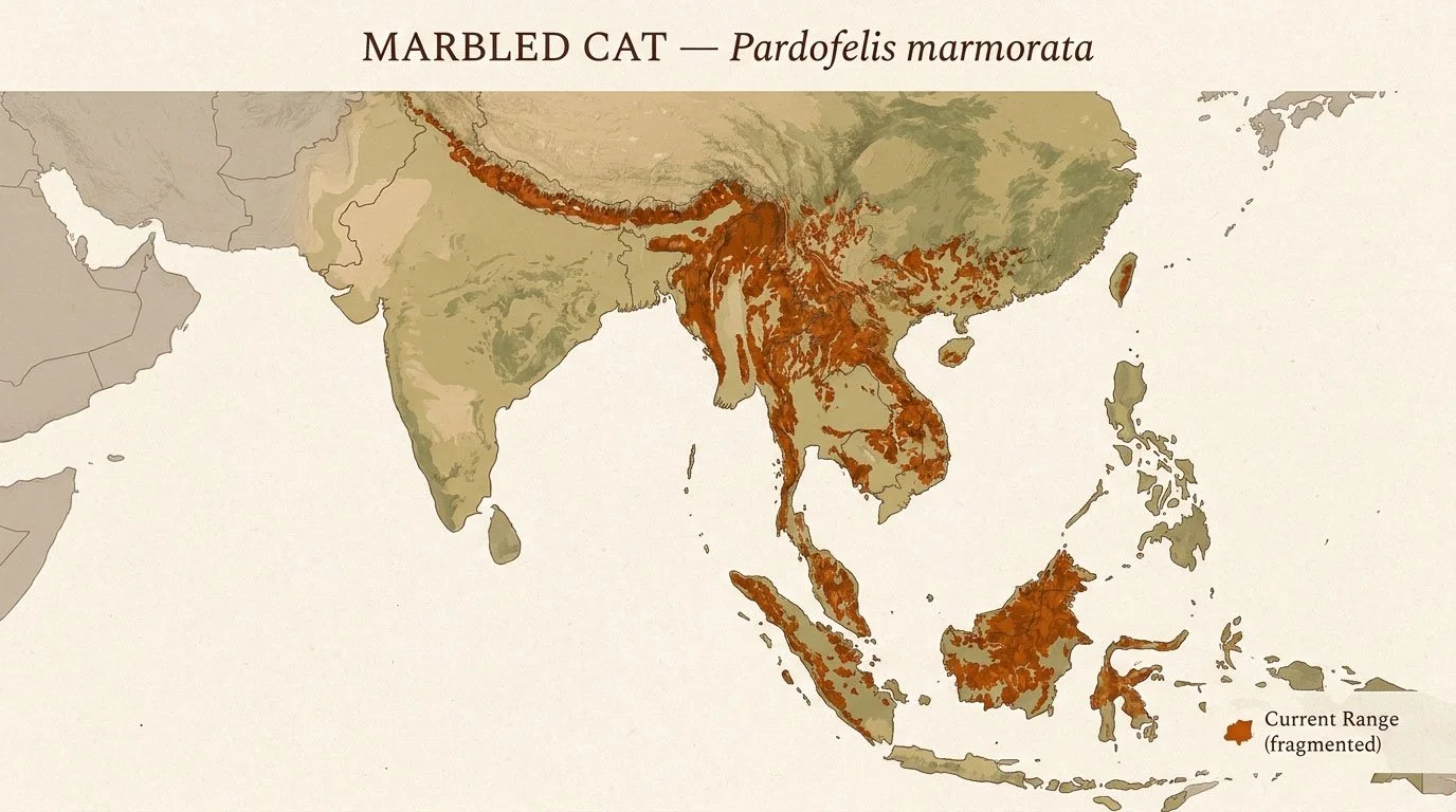 Marbled-Cat-Range-Map