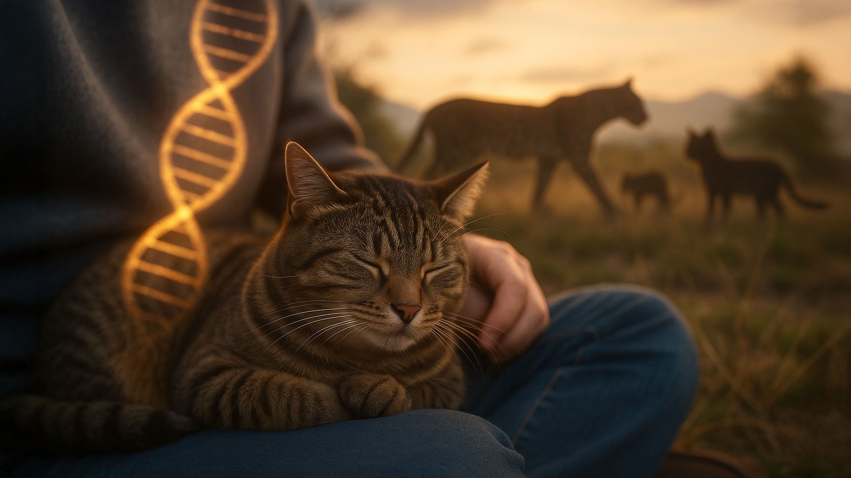 The Quiet Code: What Your Cat's Purr Reveals About Evolution and Our Shared Story