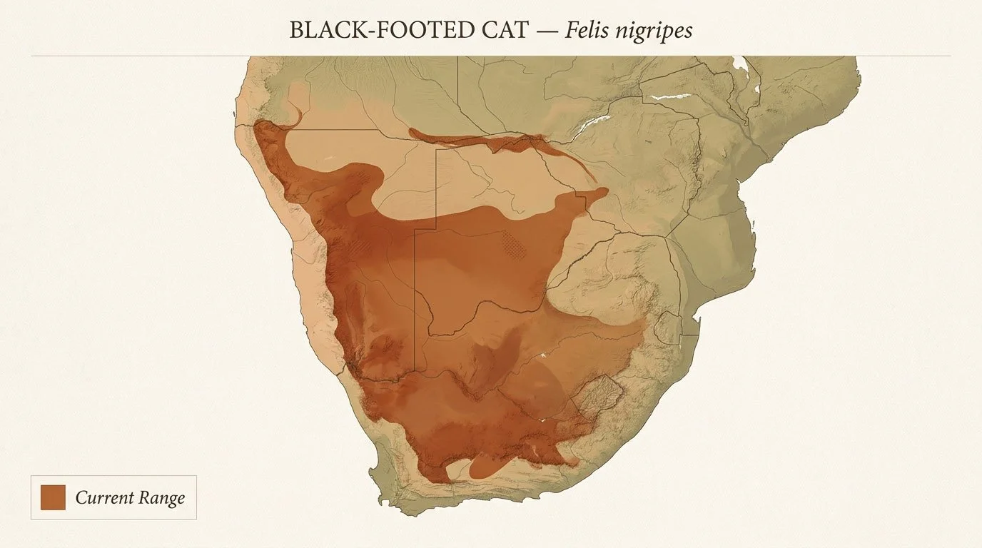 Black-Footed-Cat-Range-Map