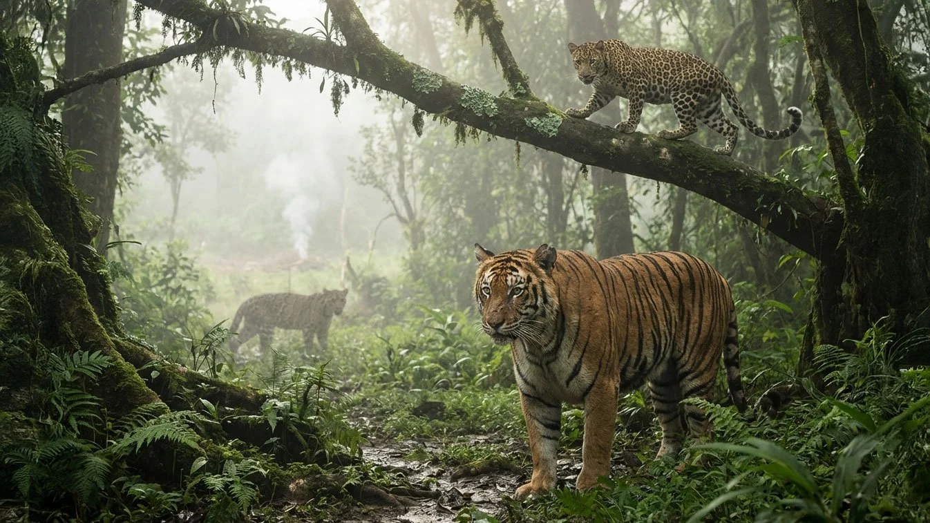 MYANMAR'S BIG CATS FACE EXTINCTION AS NEW RESEARCH REVEALS CRISIS