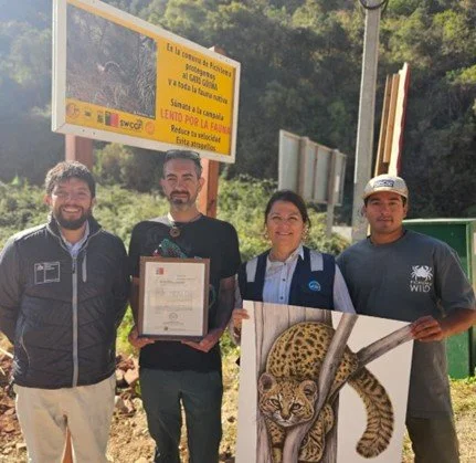 Fundación Con Garra Receives National Leadership in Native Wild Cat Conservation Award from Chile’s Ministry of the Environment