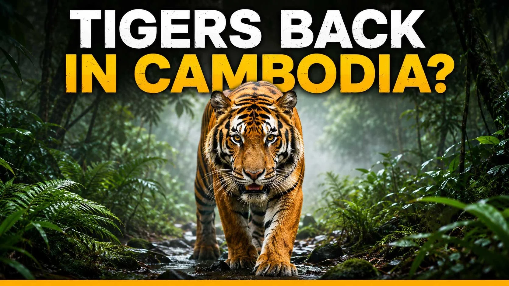 Bengal Tigers May Return to Cambodia