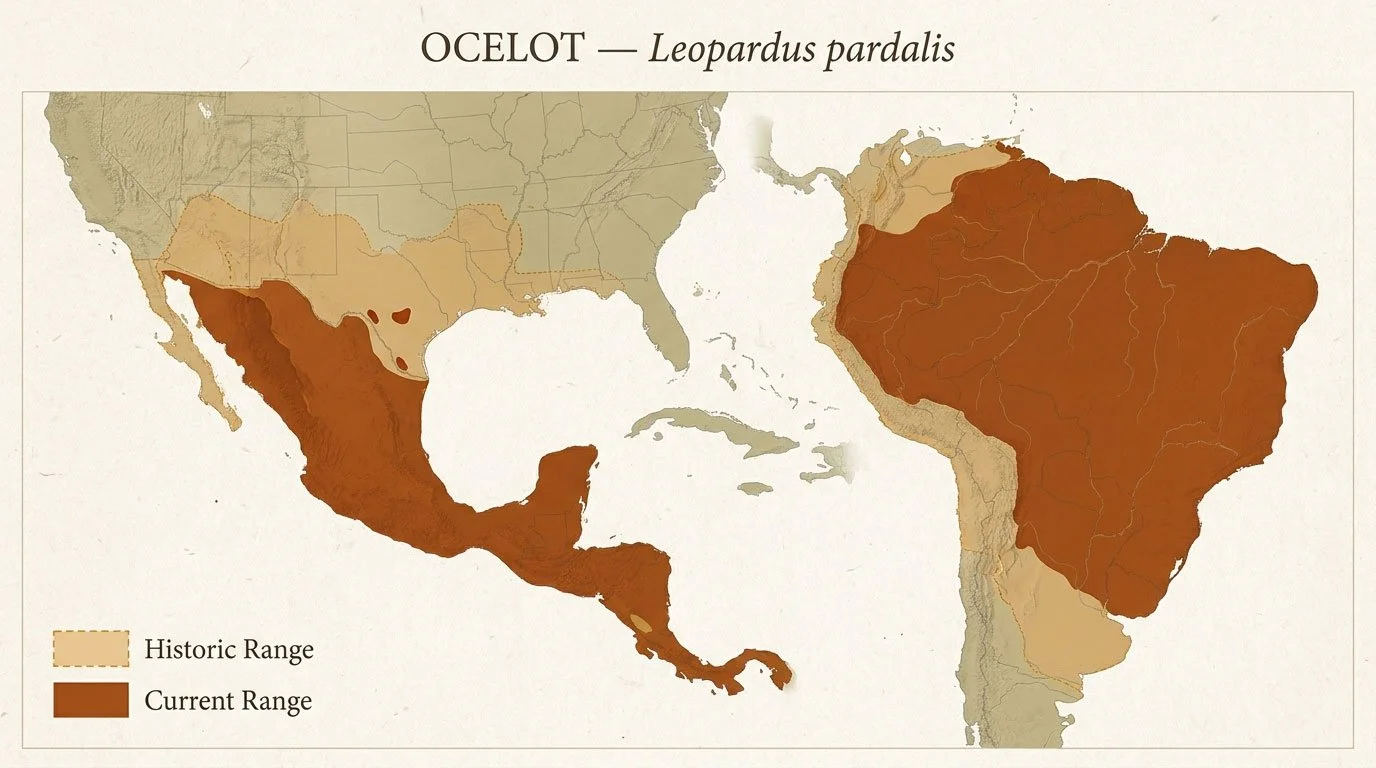 Ocelot-Range-Map