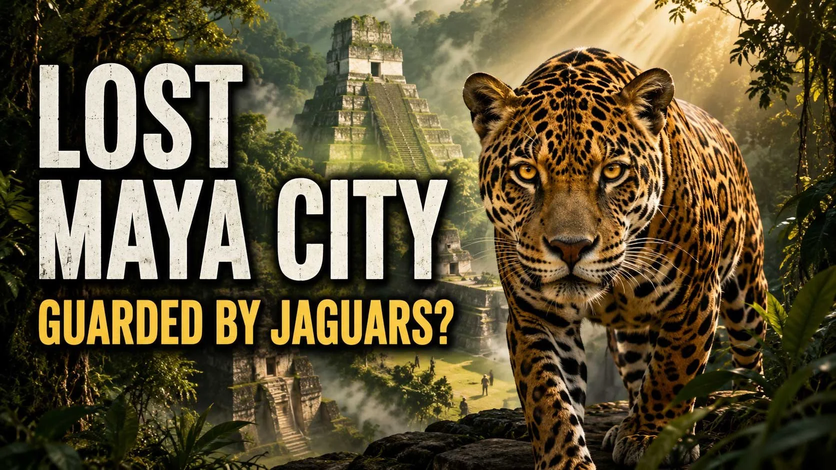 Lost Mayan City Protected By Jaguars