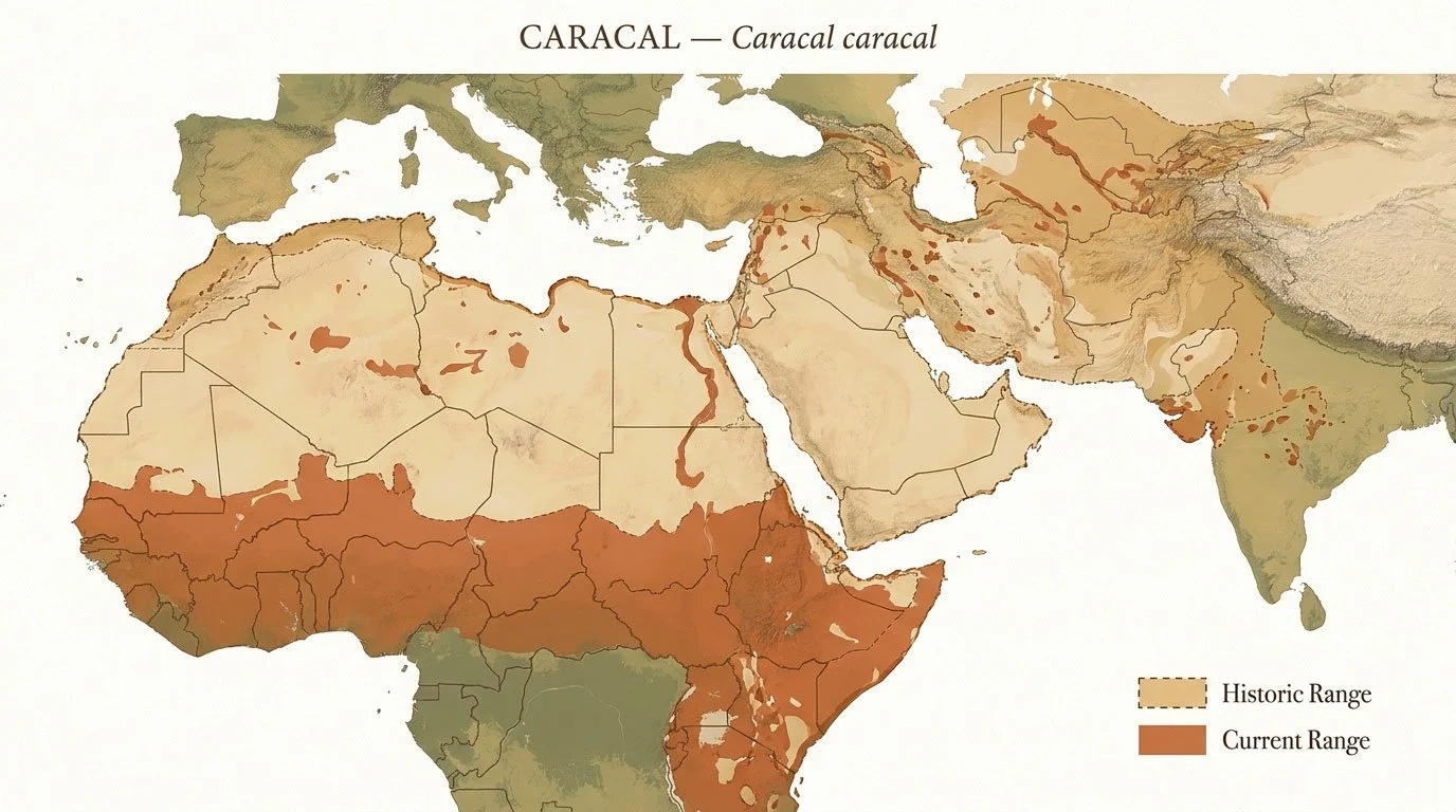 Caracal-Range-Map