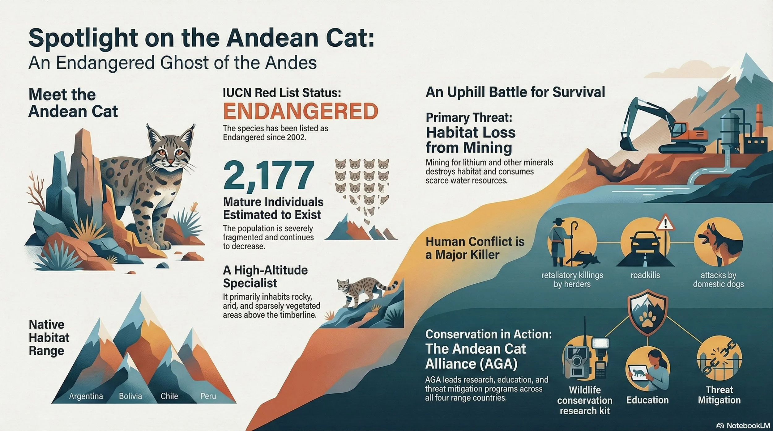 Andean Cat Infographic
