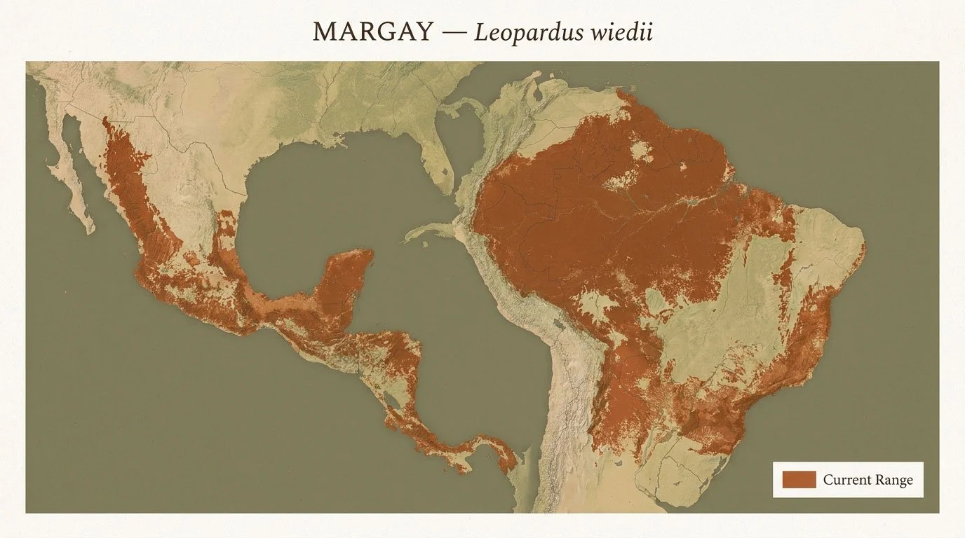 Margay-Range-Map