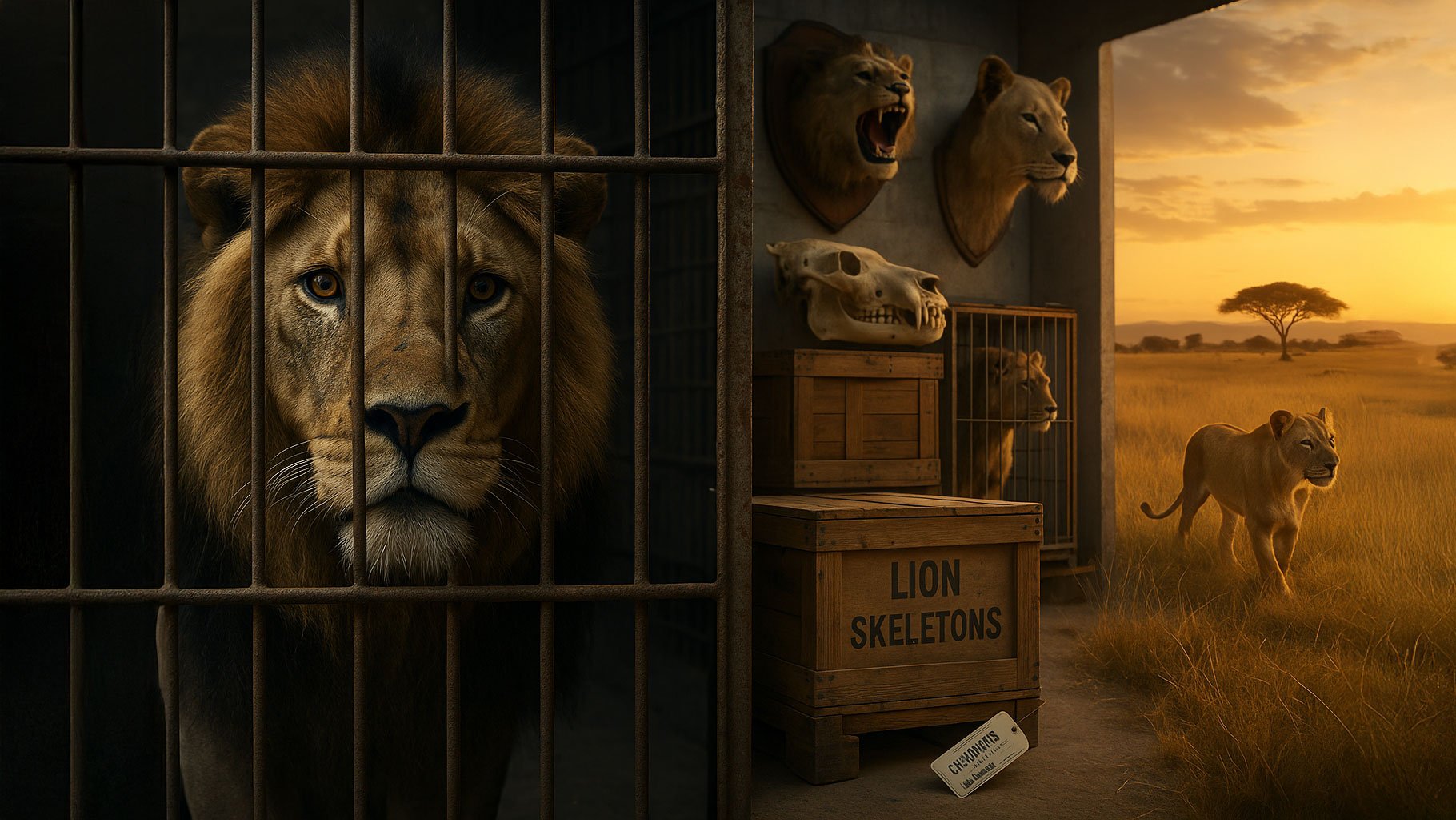 Lions for Sale: The Dark Market That’s Devouring Africa’s King