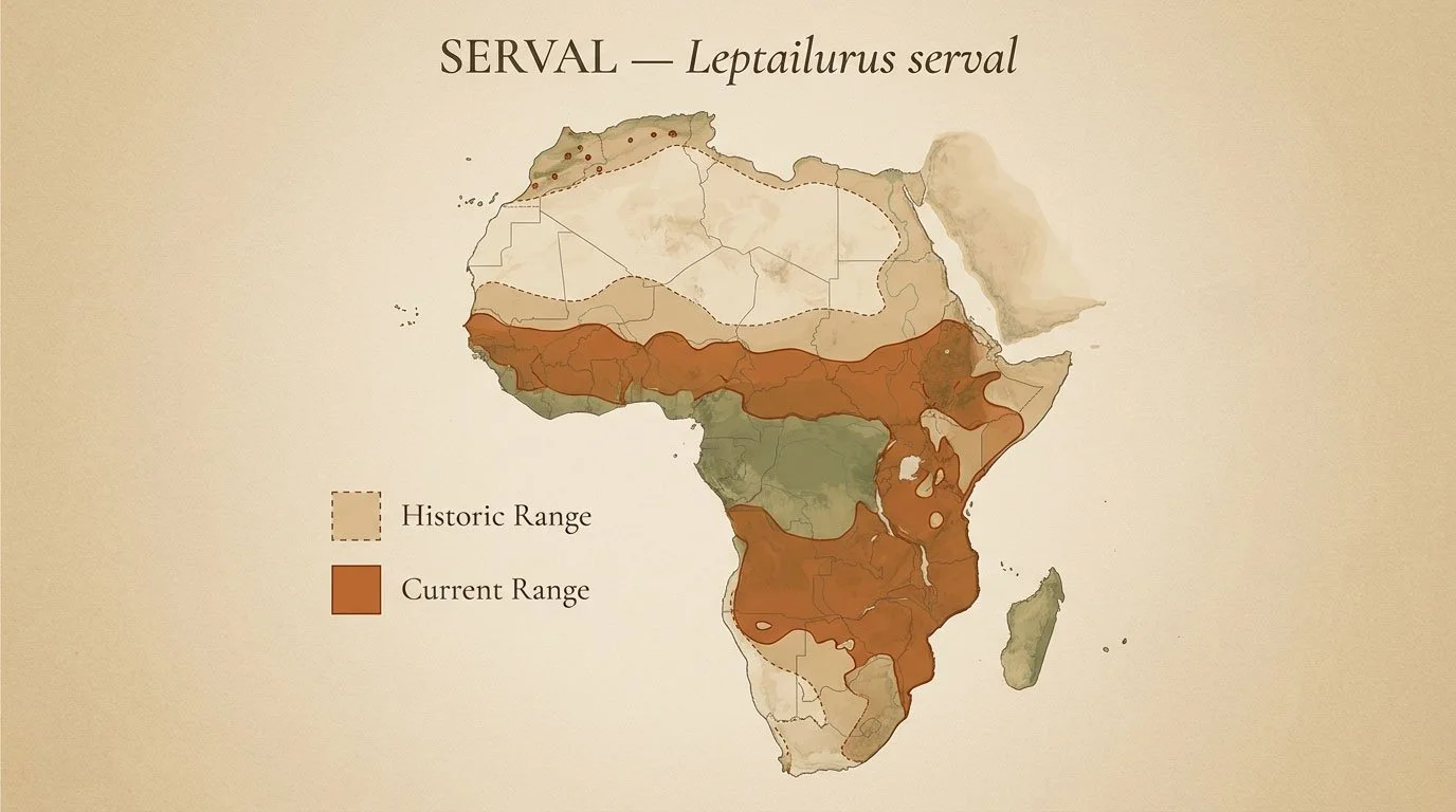 Serval-Range-Map