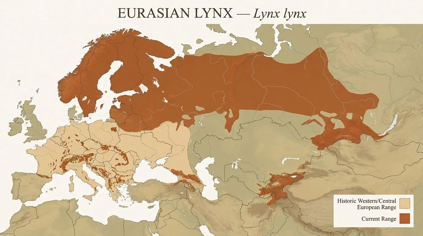 Eurasian-Lynx-Range-Map