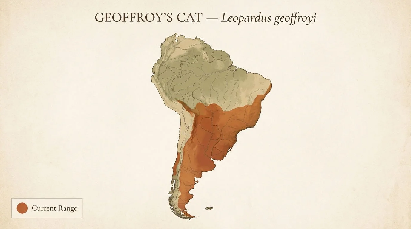 Geoffroys-Cat-Range-Map
