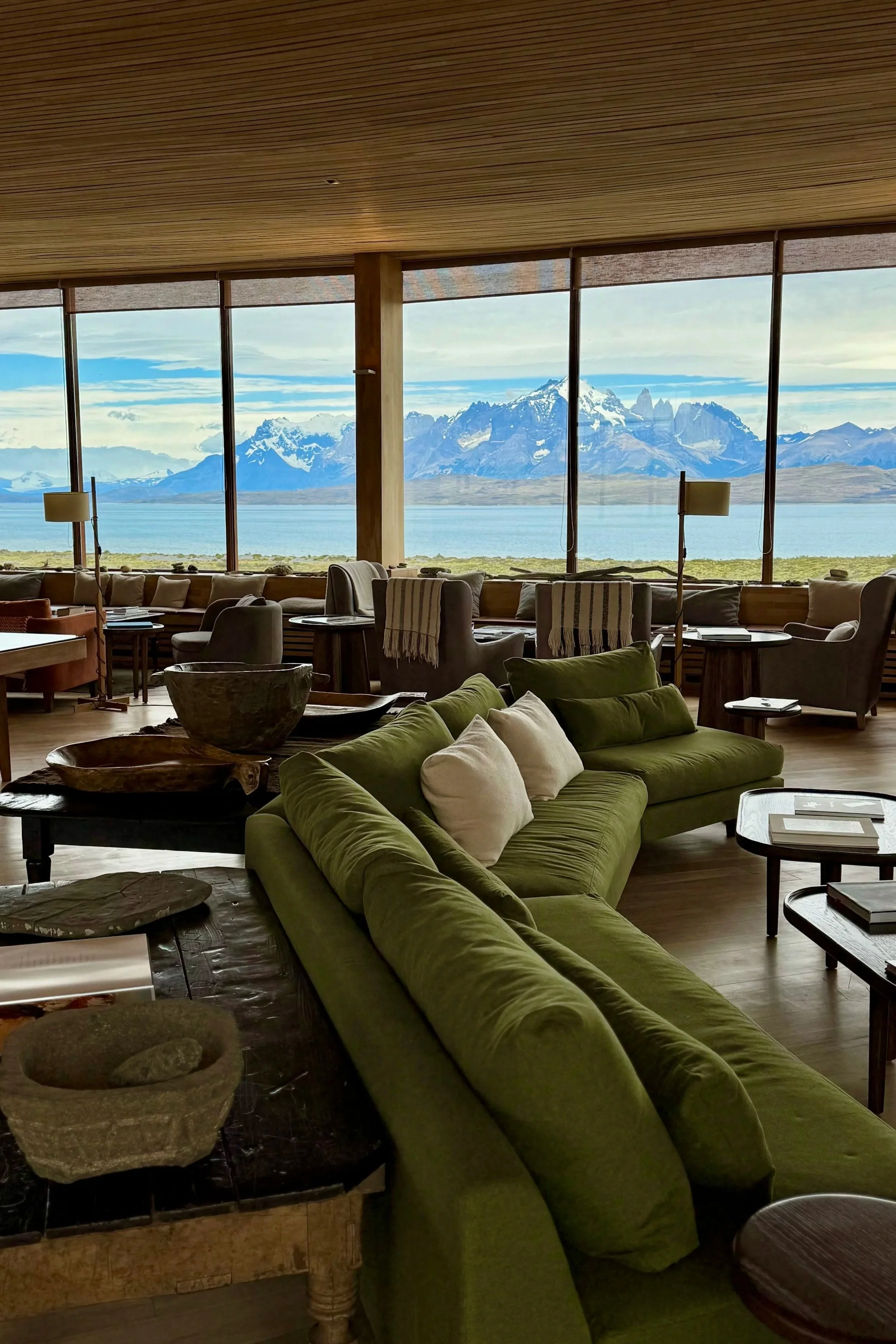 Tierra Patagonia Lobby | Torres del Paine Chilean Patagonia Travel Guide | Travel Bug