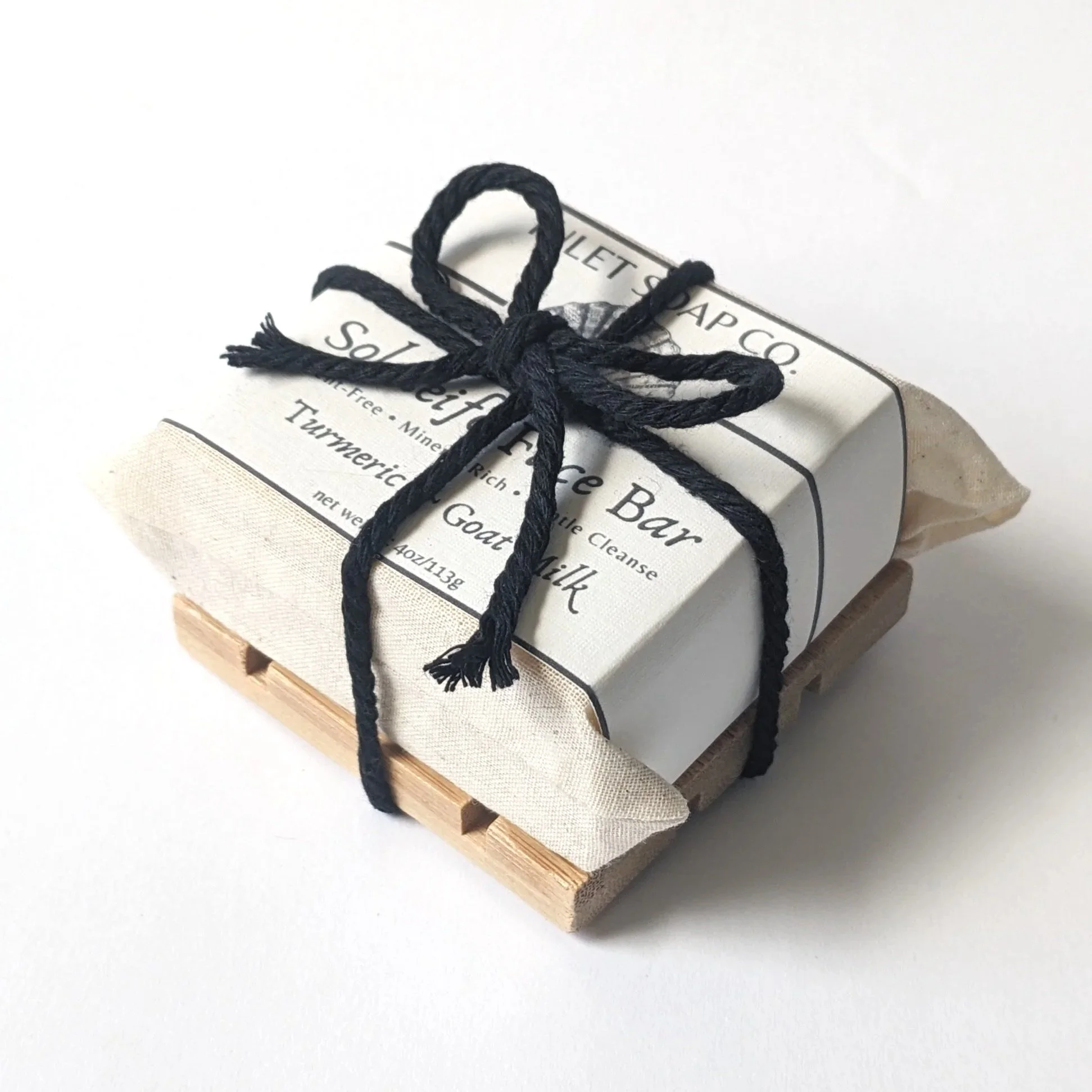 Sea Sponge, Soap Lift, And Solseife Face Bar Gift Set