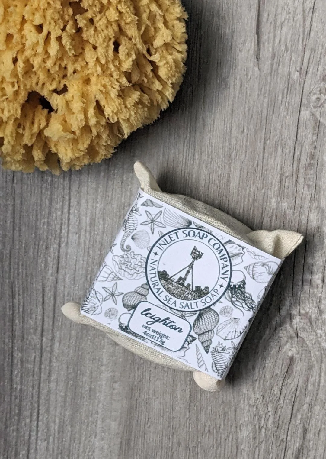 Black Cedar and Salt - Charcoal Infused Sea Salt Soap