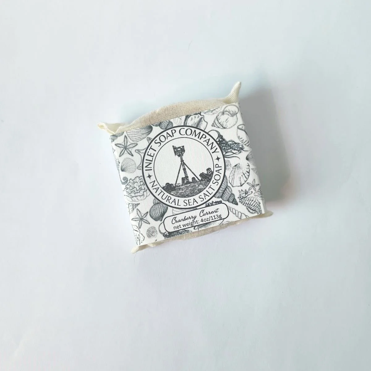 Cranberry Aspen Sea Salt Bar Soap (4 oz.) - Inlet Soap Co.